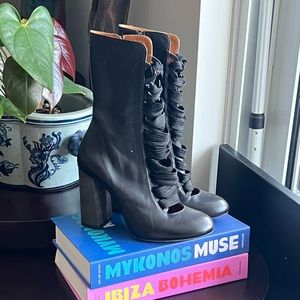 Chloé original leather boots 38/7